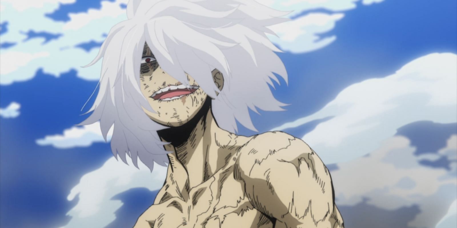 Shigaraki Tomura as seen in the My Hero Academia anime (Image via BONES)